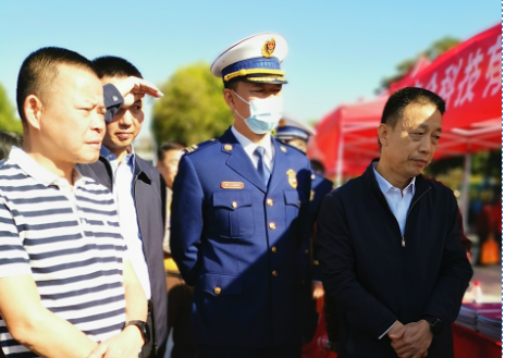 南京周晨特色农产品开发有限公司参加河源市 2021 年新《安全生产法》 宣传周