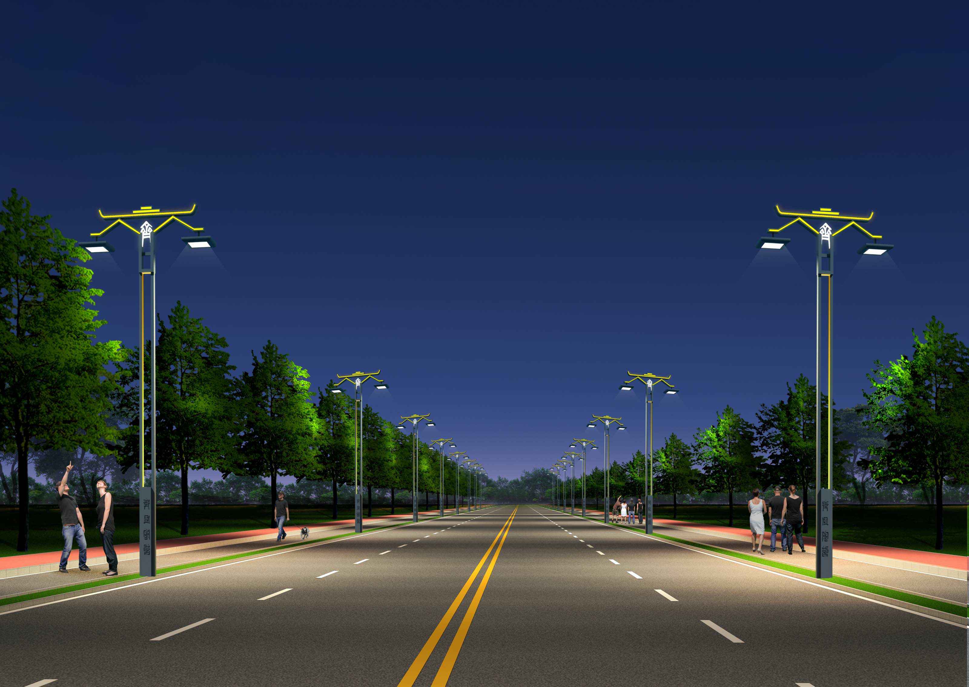 南京周晨特色农产品开发有限公司智慧安全用电-路灯方案